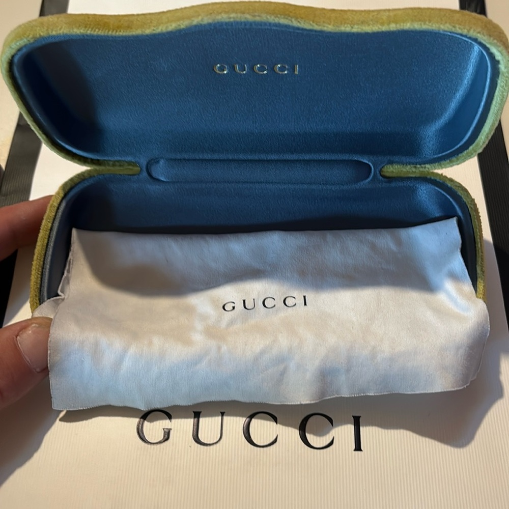 Gucci sunglasses case